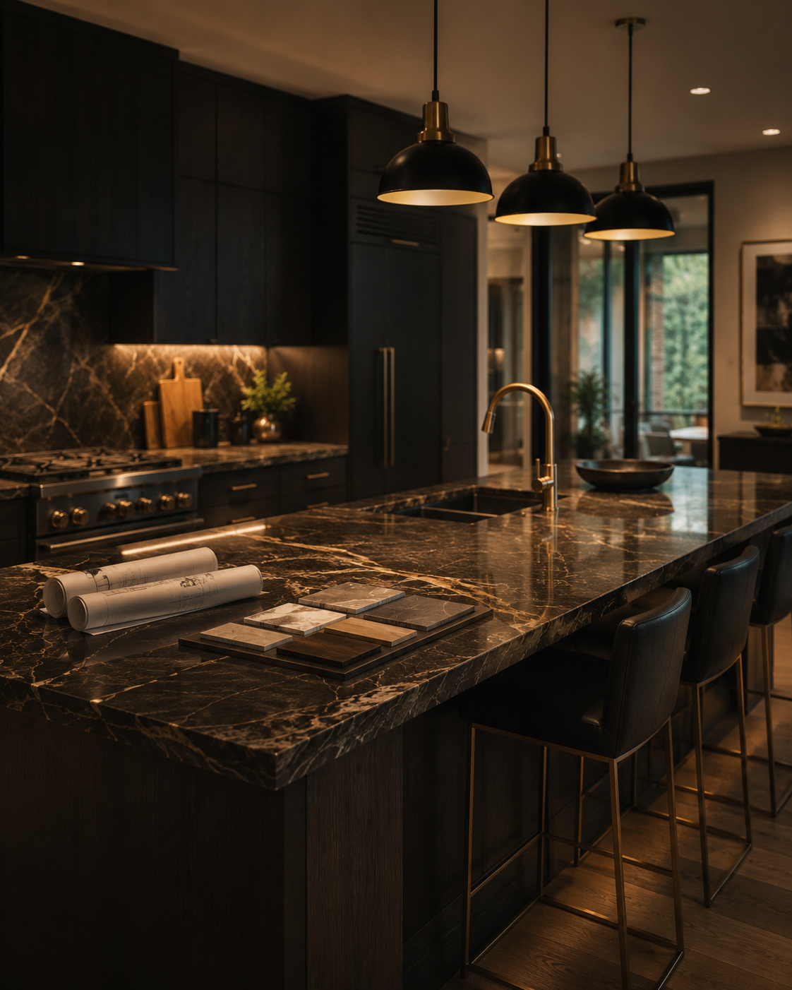 Modern kitchen renovation
