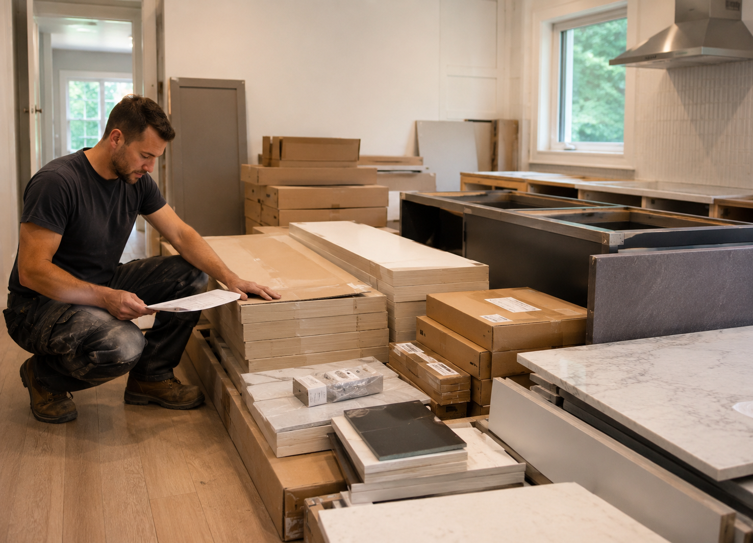 Get your materials delivered