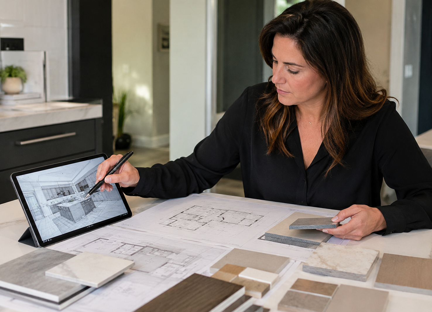 Plan your kitchen layout
