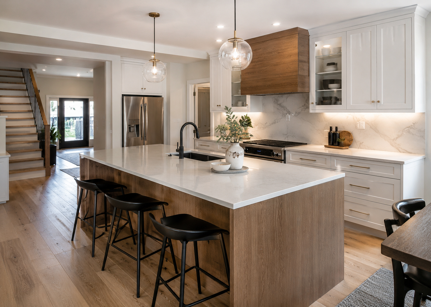Kitchen renovation bathroom interior